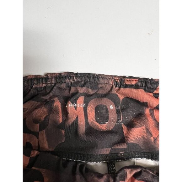 Reebok Leggings Women's XS Speedwick Multicolor Logo Pants Black Xsmall DDC-C - Picture 6 of 10